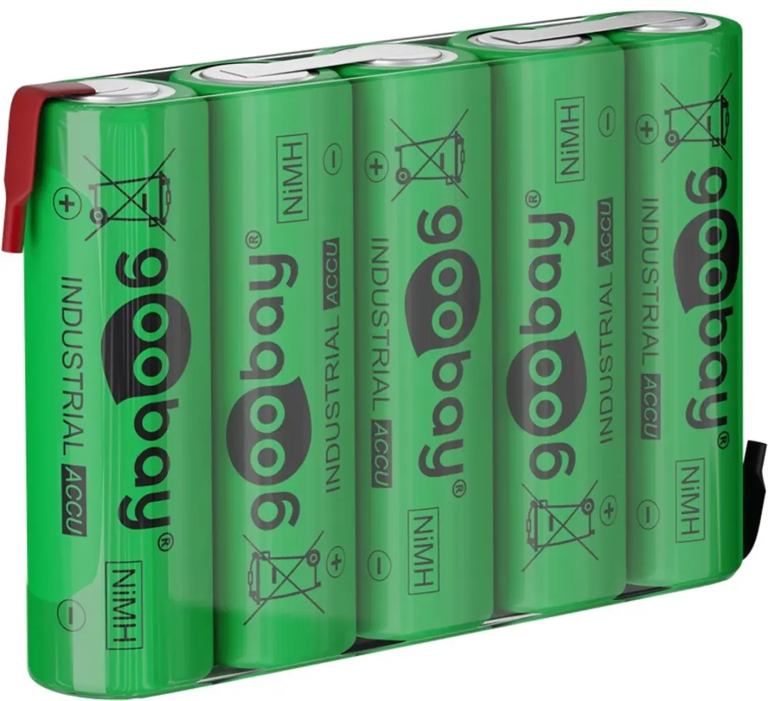 Goobay Accupack AA 2100mAh - 5 Stuks - Groen
