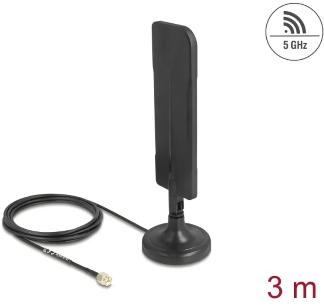Delock WiFi Antenne 5.8GHz 3dBi