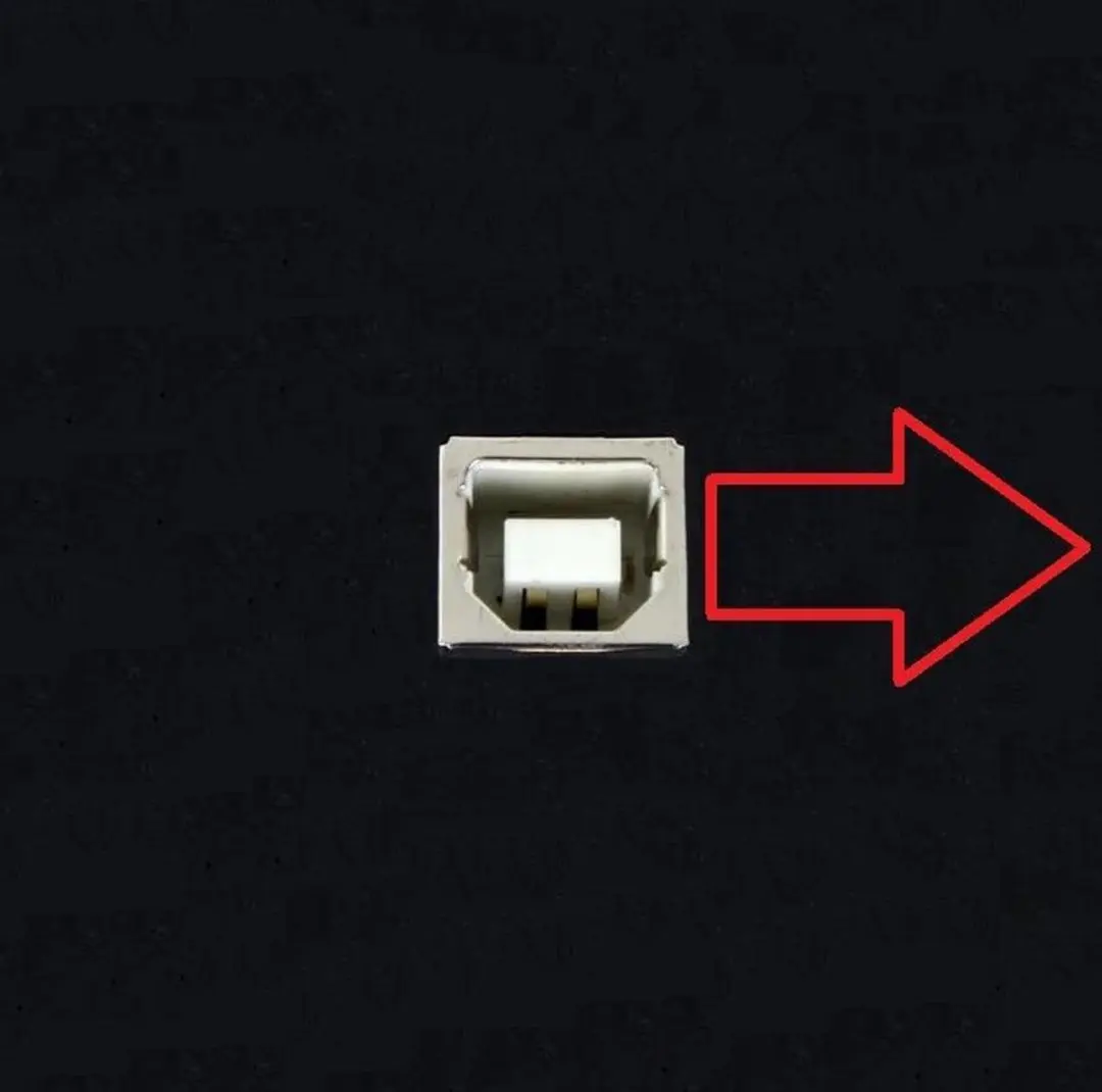 InLine USB naar USB-B Haaks Kabel 2.0 - 3m - Transparant