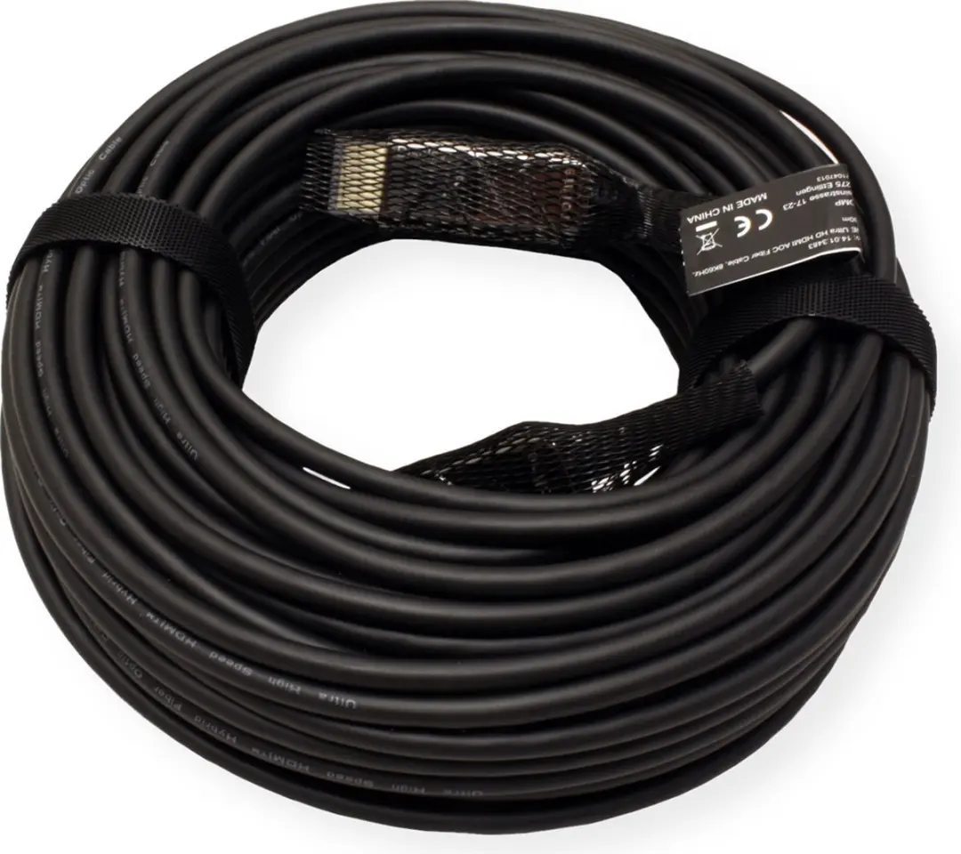 Roline Ultra HDMI Actieve Optische 8K Kabel 15m - Zwart