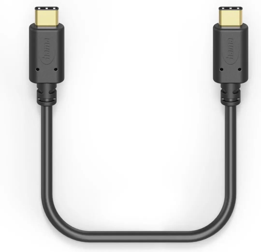 Hama USB-C naar USB-C Kabel 2.0 150cm - Zwart