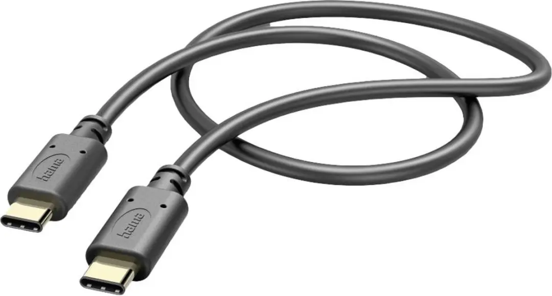 Hama USB-C naar USB-C Kabel 2.0 150cm - Zwart