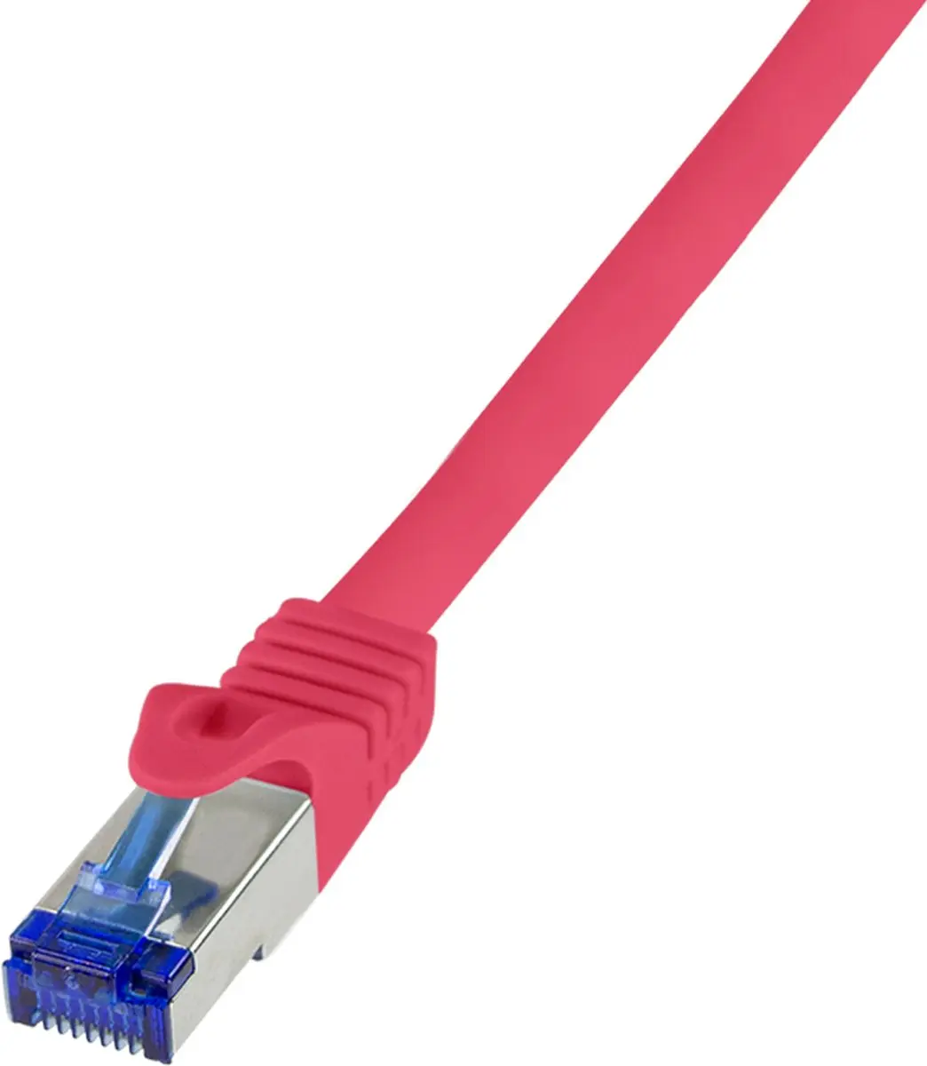 CAT6a sFTP kabel 1 meter Rood