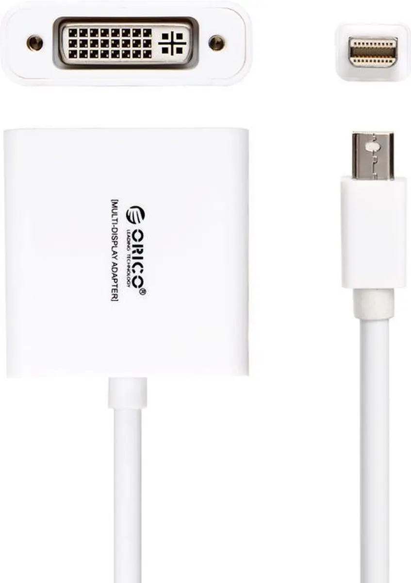ORICO Mini DisplayPort naar DVI Adapter 1080P - Wit