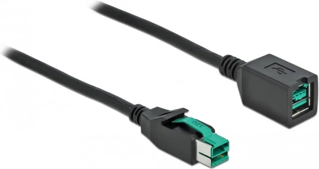 Delock PoweredUSB extension cable 12 V 3 m