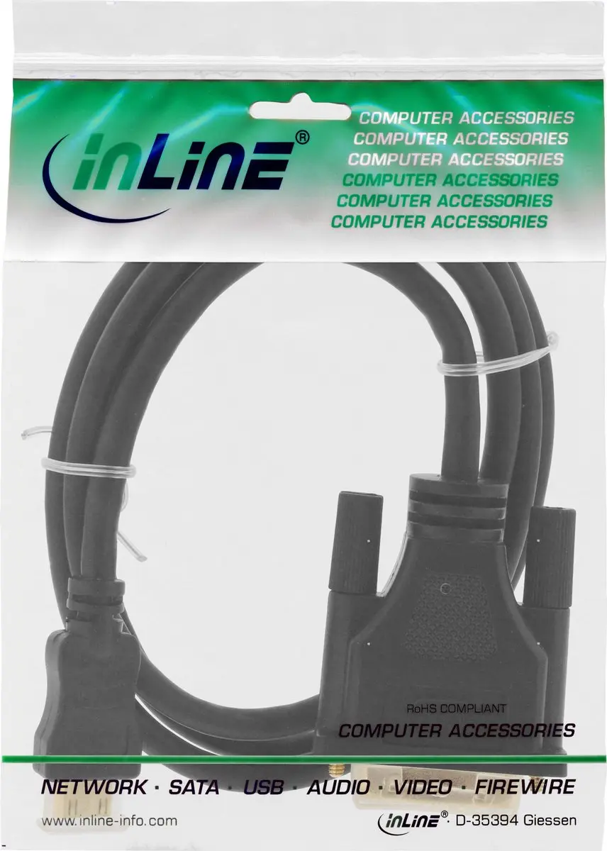 InLine 17472P kabeladapter/verloopstukje