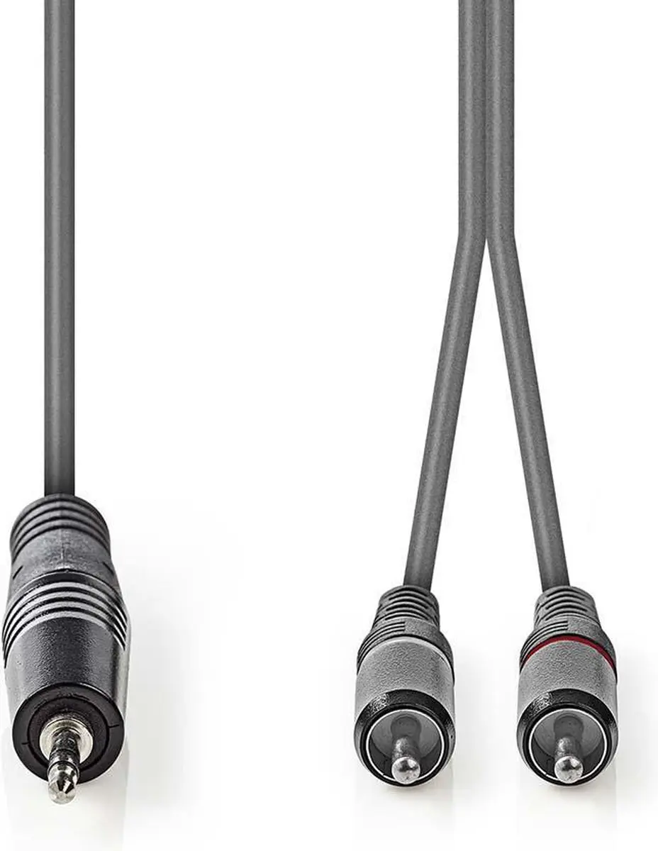 Nedis Stereo-Audiokabel 3,5mm Male naar 2x RCA Male