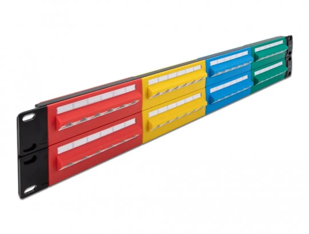 Delock 19" Patchpanel 48 Poorten Cat.5e