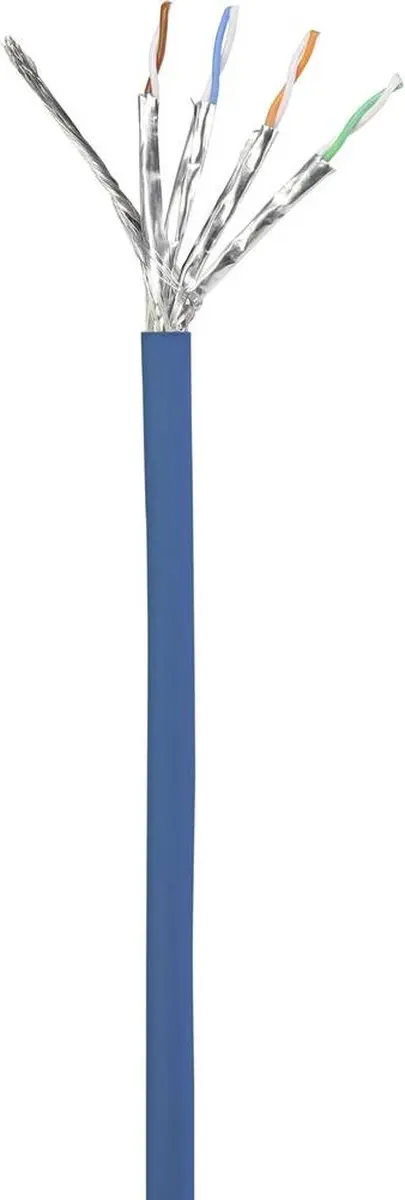Renkforce RF-5056418 Netwerkkabel CAT 6A 20m - Blauw