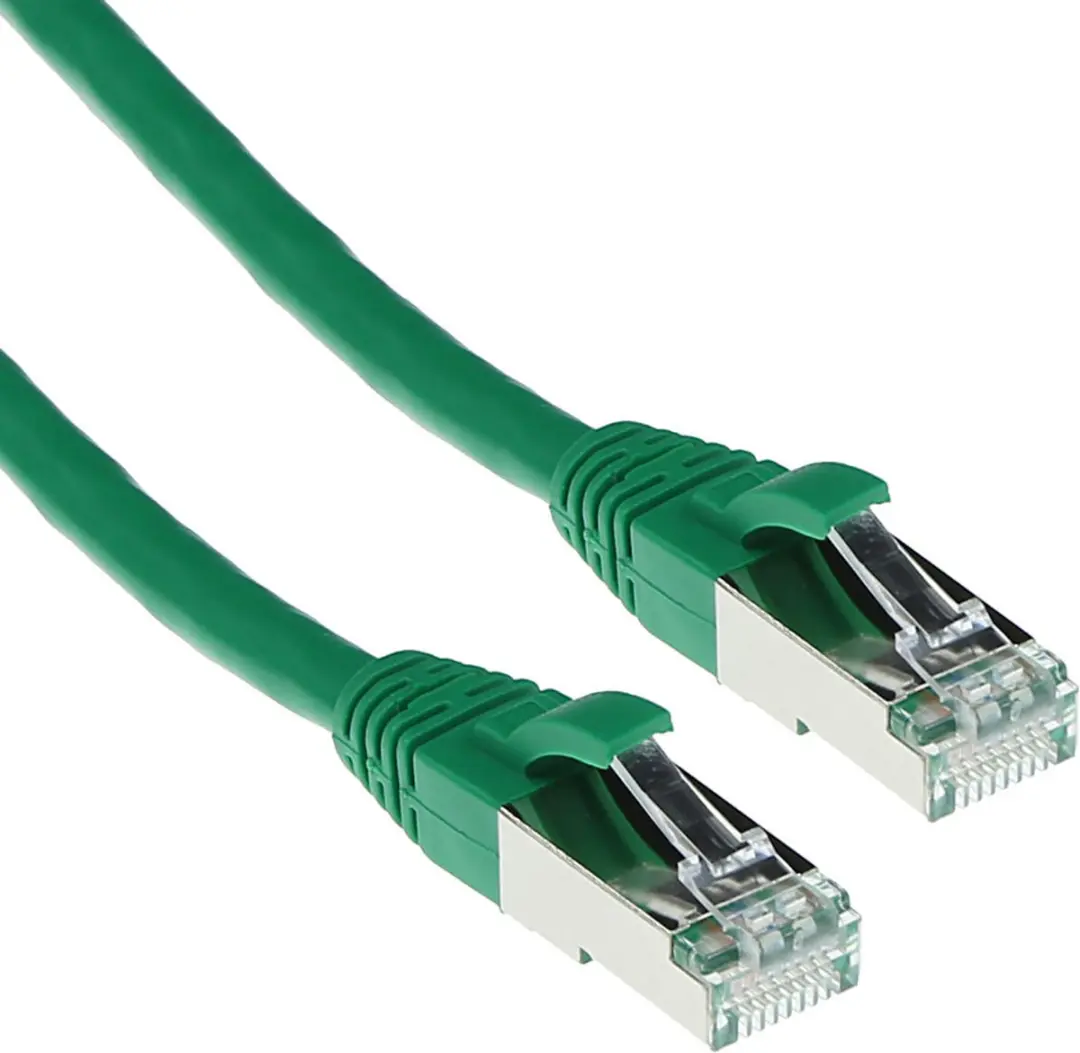 ACT Groene SFTP CAT6A Patchkabel 5m