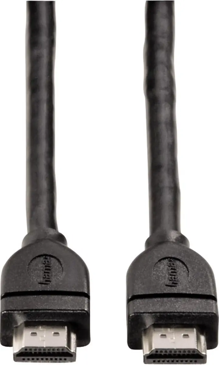Hama HDMI-HDMI Kabel 1.8m - Zwart
