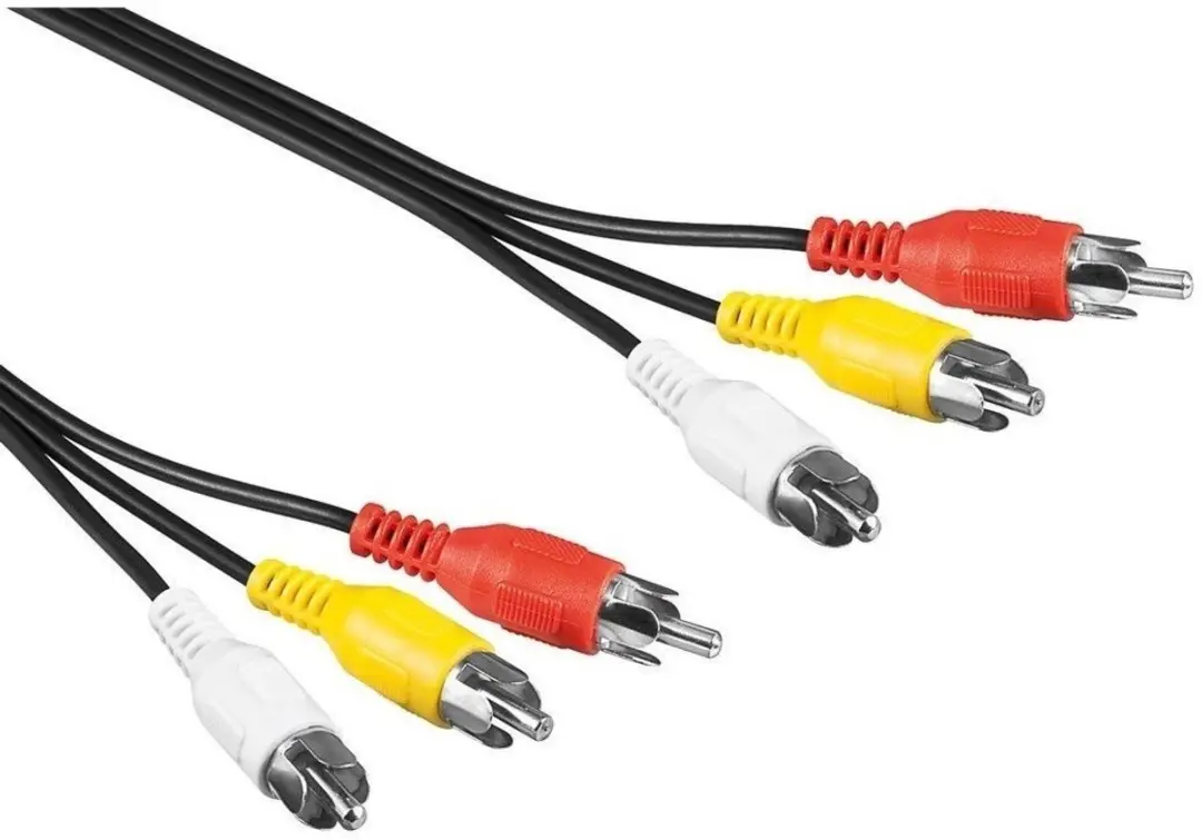 Goobay Tulp Composiet Audio/Video Kabel 2m