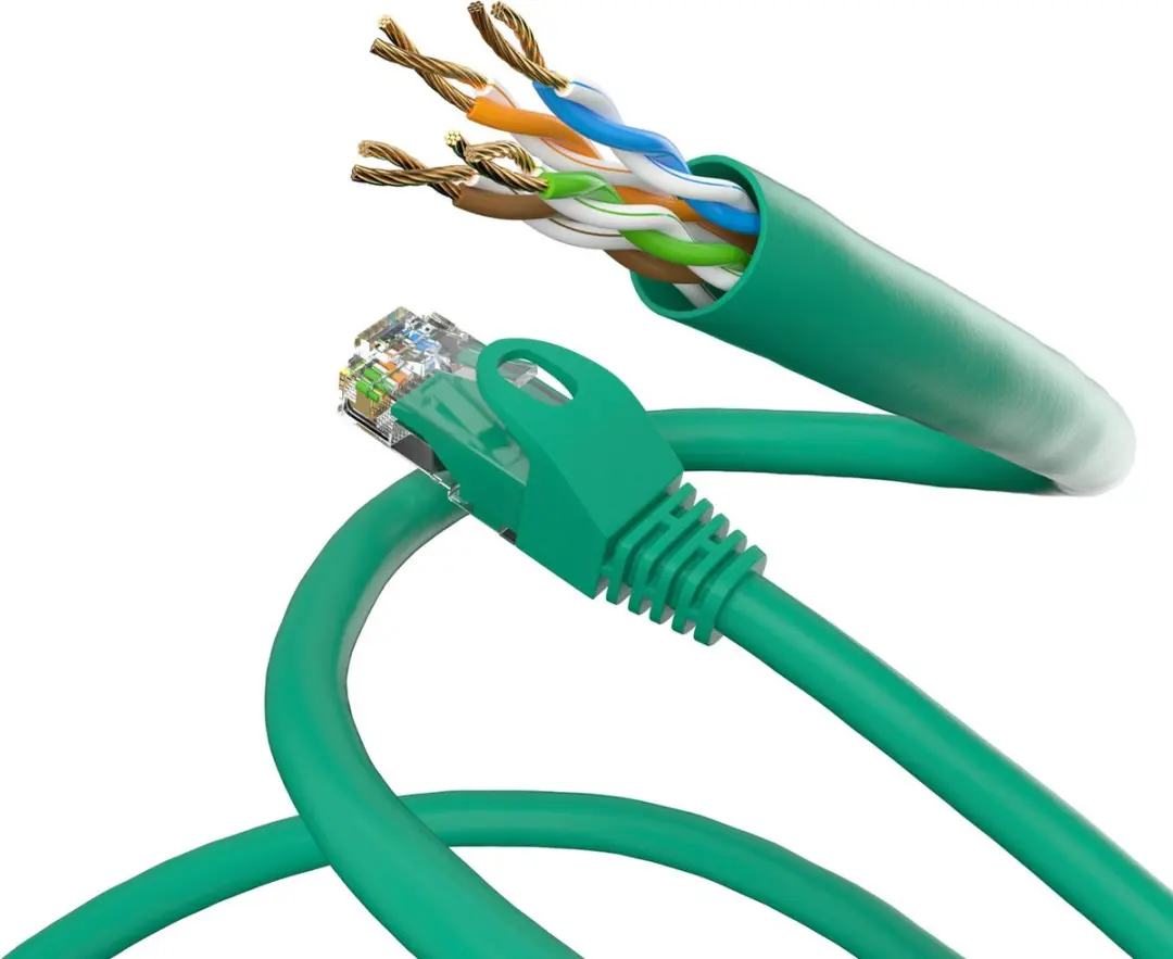 Goobay CAT5E Netwerkkabel RJ45 - Groen - 7m