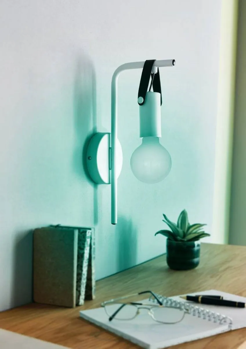 Eglo Apricale Wandlamp E27 - Grijs/Zwart
