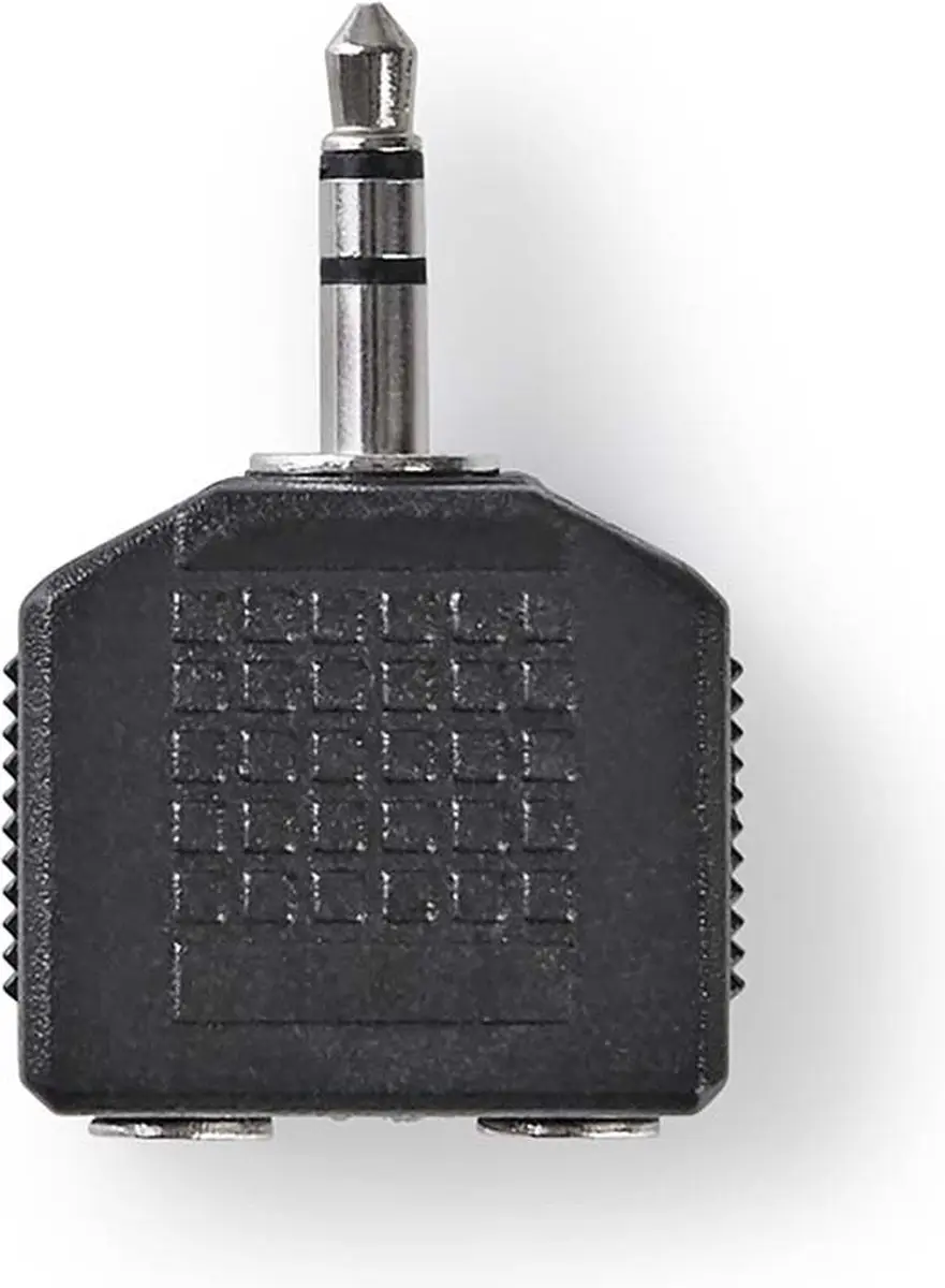 Nedis CAGB22945BK Stereo-Audioadapter 3,5mm