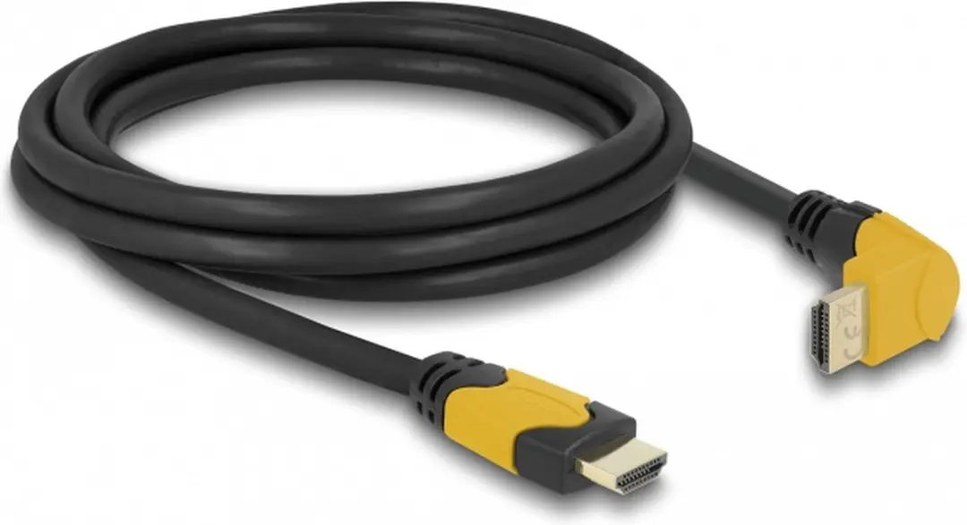 Delock HDMI Kabel 2.1 8K 60Hz HDR 2m - 90° Haaks