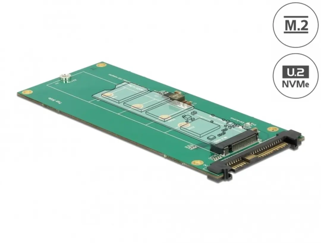 Delock U.2 naar M.2 Key M Converter 62865