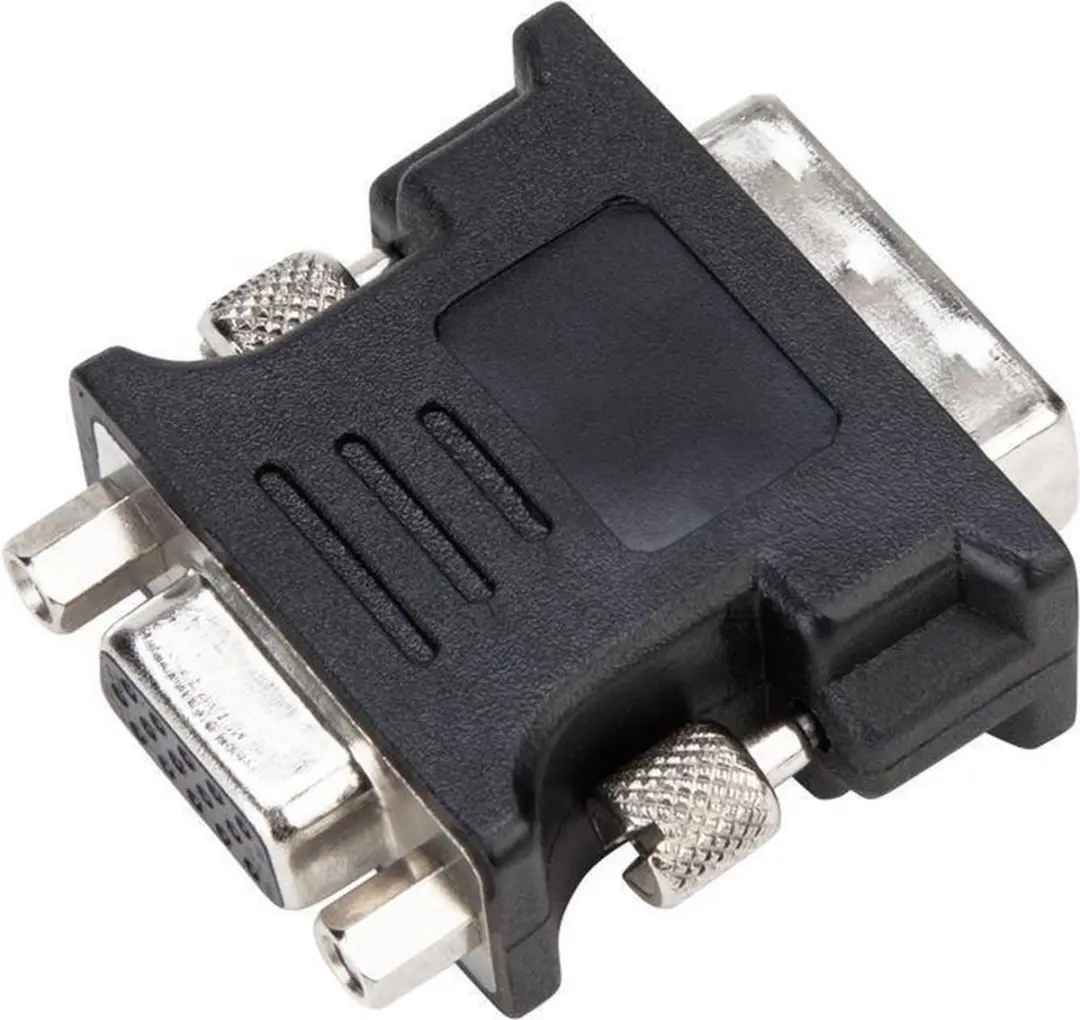Targus ACX120EUX tussenstuk voor kabels DVI-I VGA Zwart