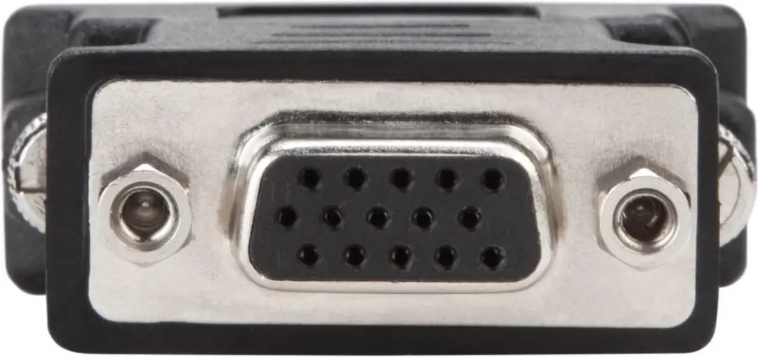 Targus ACX120EUX DVI-I VGA Kabeltussenstuk - Zwart
