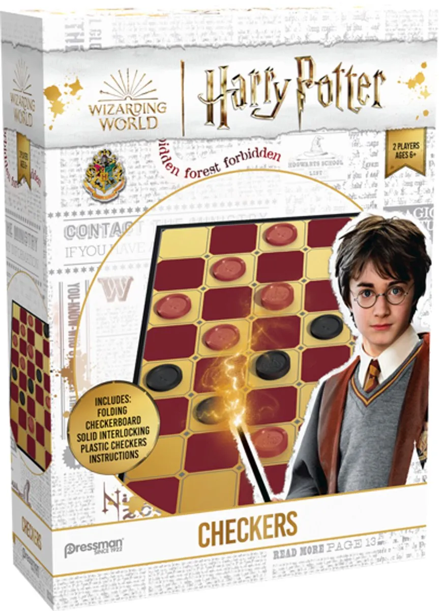 Goliath Harry Potter Checkers Opvouwbare Damset