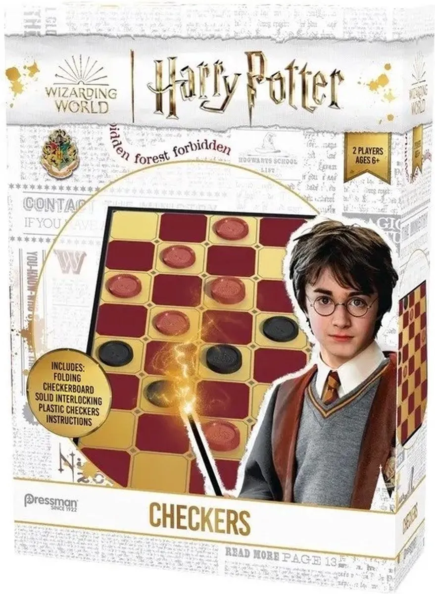 Goliath Harry Potter Checkers Opvouwbare Damset