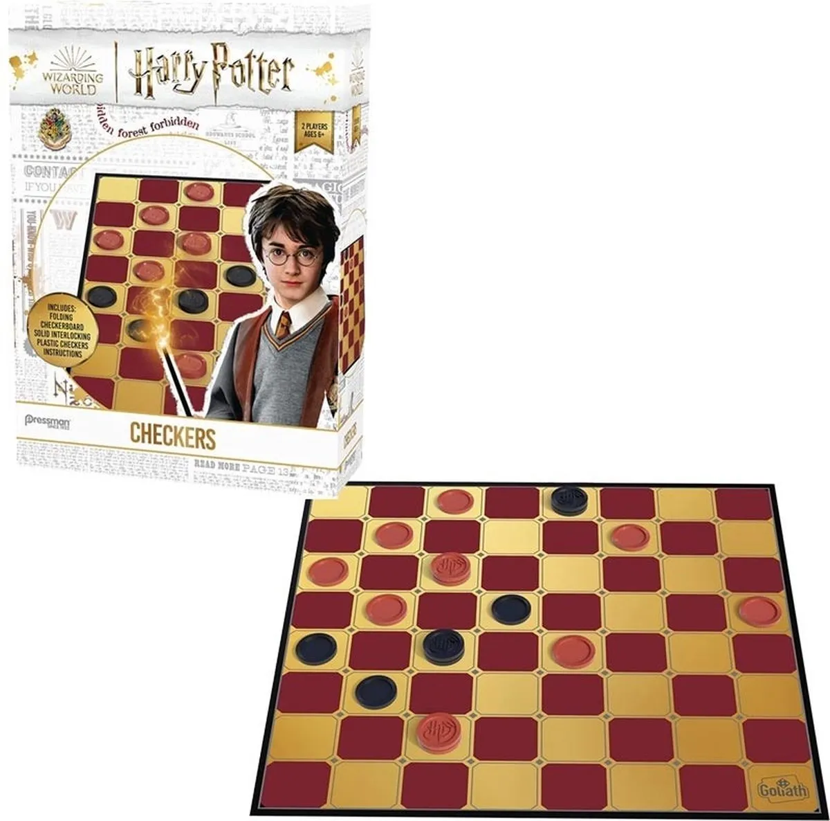 Goliath Harry Potter Checkers Opvouwbare Damset