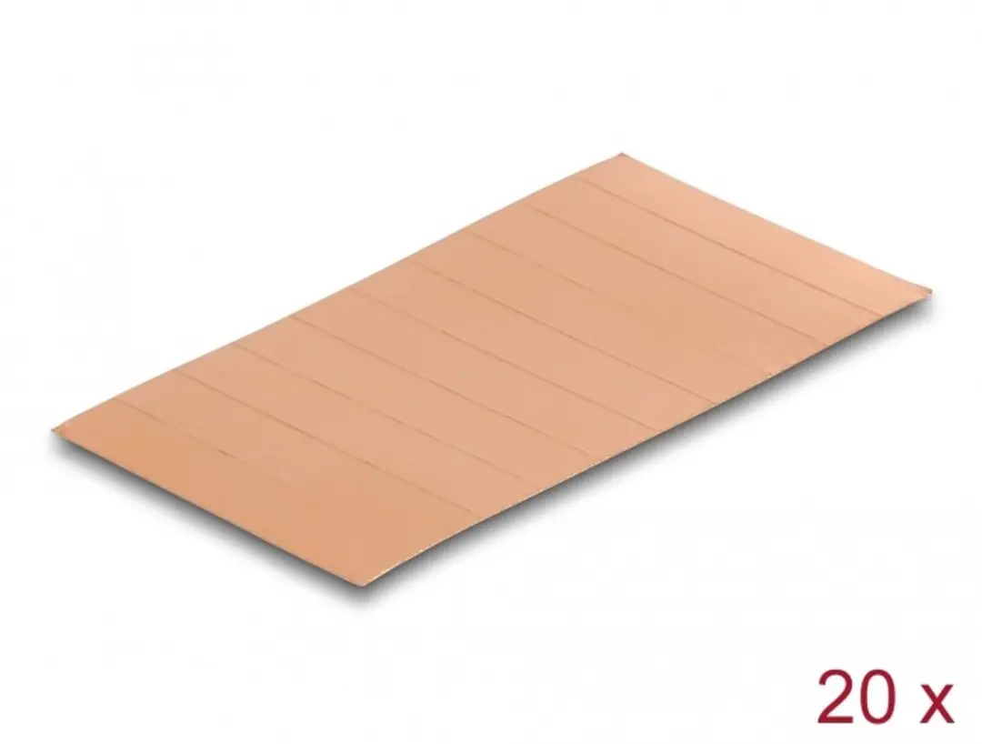 Delock Copper strips 35 x 7 mm self-adhesive 200 pieces