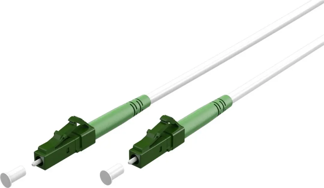 LC/APC Simplex FTTH kabel | OS2 | wit | LSZH | 3 meter