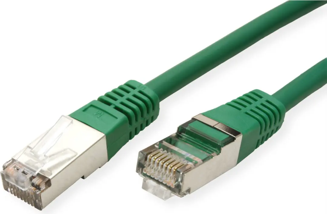 ROLINE patchkabel Cat.5e (Klasse D) FTP, groen, 3 m