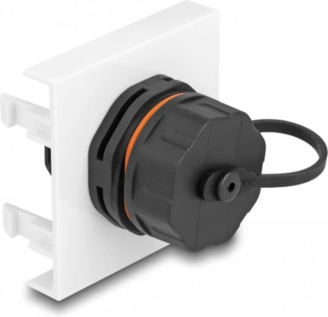 Delock Easy 45 Module Network RJ45 Cat.6A - Zwart