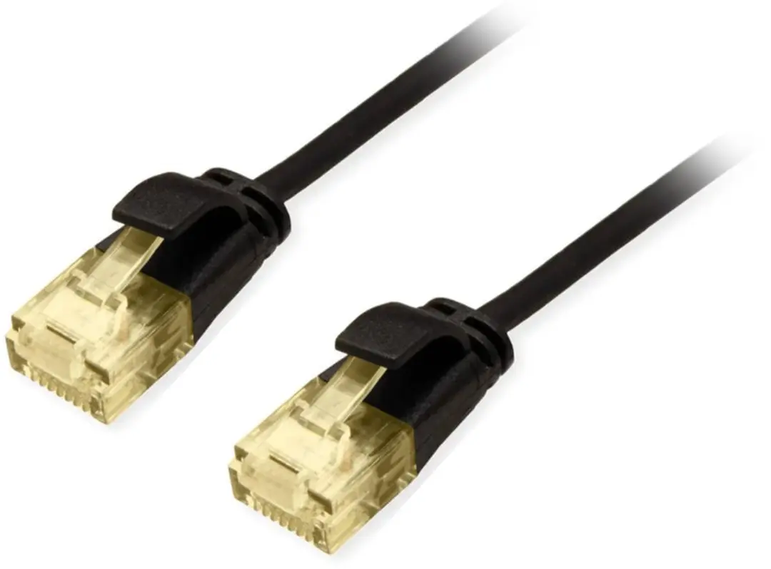 Equip 626902 Netwerkkabel Cat6a Zwart 0,5m
