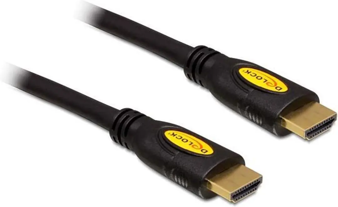 Delock HDMI Kabel 4K 0.5m - Zwart