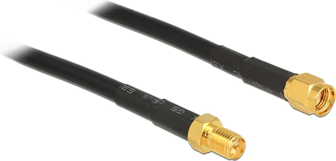 Delock RP-SMA Verlengkabel CFD200/RF200