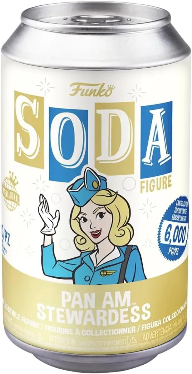 Funko Vinyl SODA Pan Am Stewardess