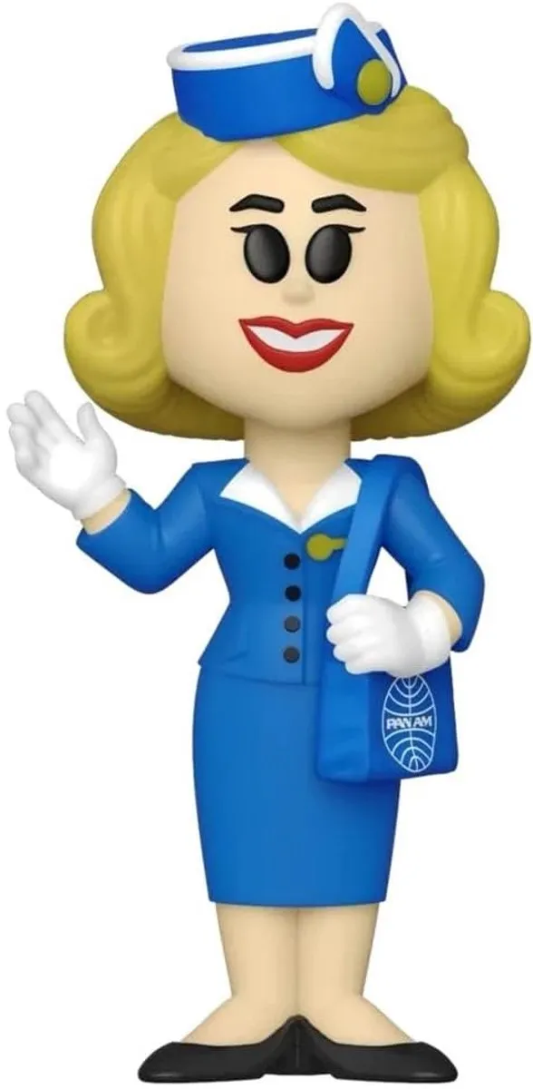 Funko Vinyl SODA Pan Am Stewardess - Blauw/Geel/Wit