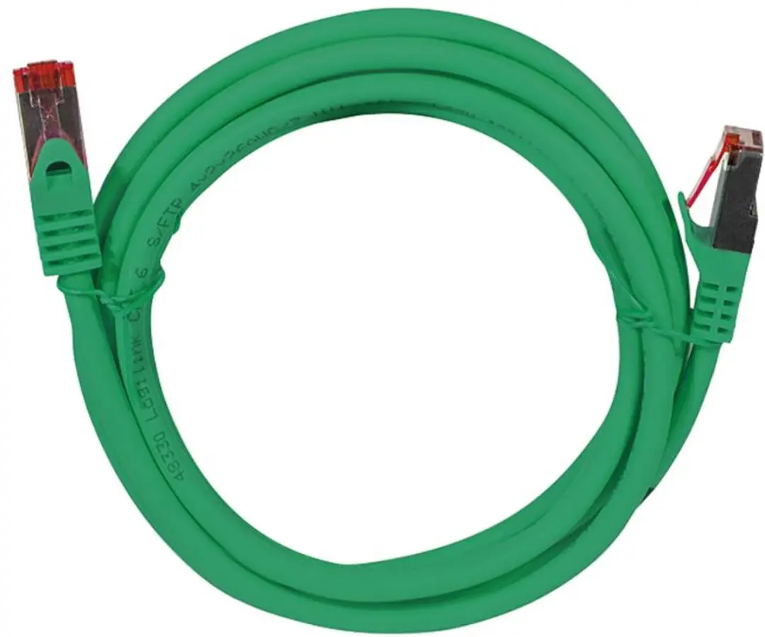 Logilink CQ2095S Netwerkkabel CAT 6 S/FTP 10m - Groen