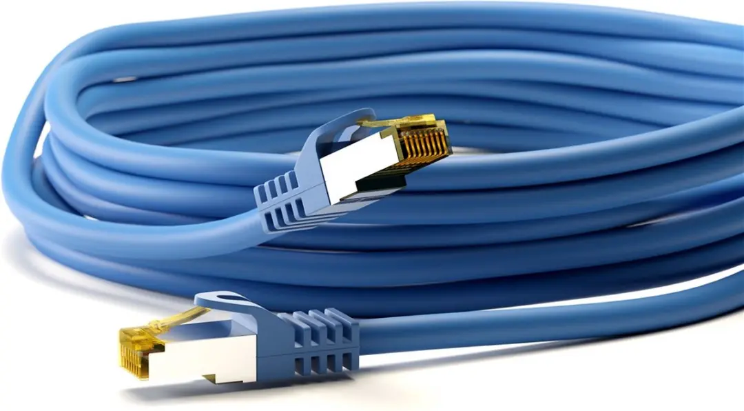 Goobay 140014 Cat 6 STP-kabel RJ45 10m - Blauw