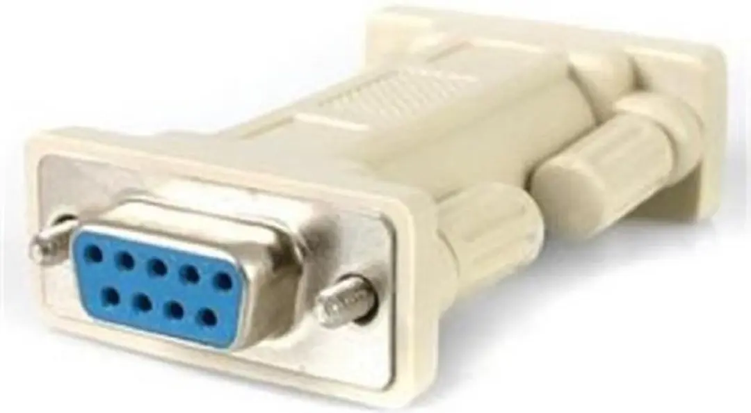 Startech DB9 RS232 Nulmodem Adapter NM9MF - Wit
