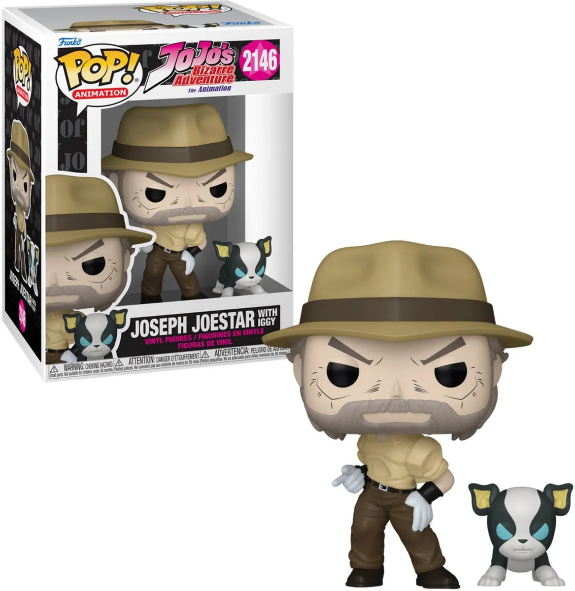 Funko POP! Joseph Joestar met Iggy