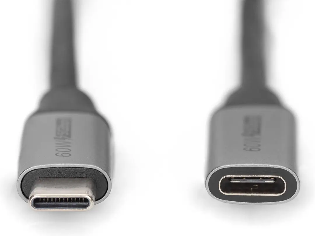 Digitus DB-300230-010-S USB-C Kabel 1m - USB 3.2 Gen1 - Zwart