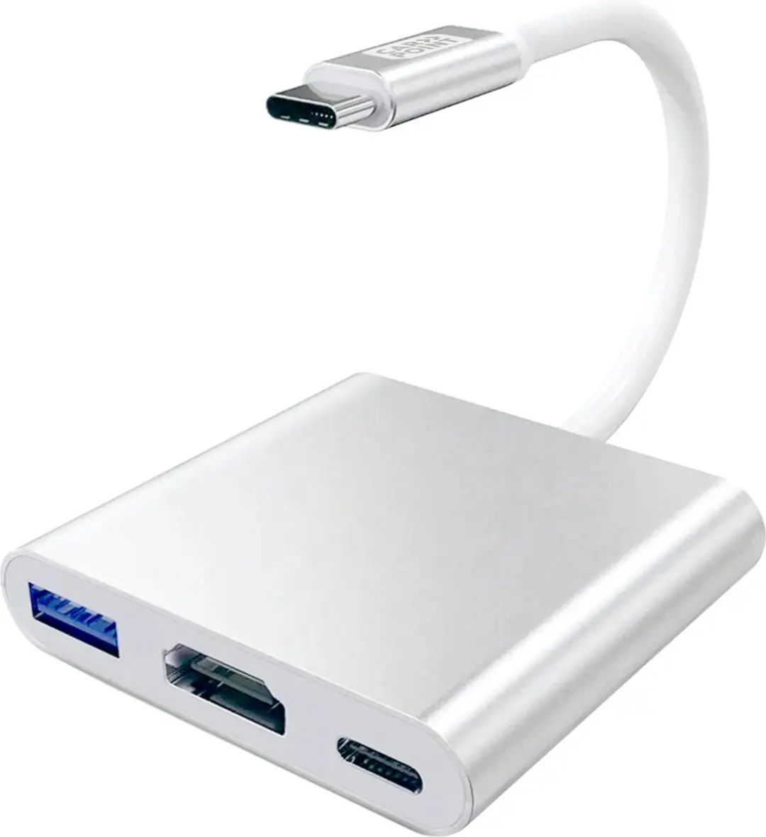 Carpoint 3-in-1 Adapter USB-C naar HDMI/USB-A/USB-C