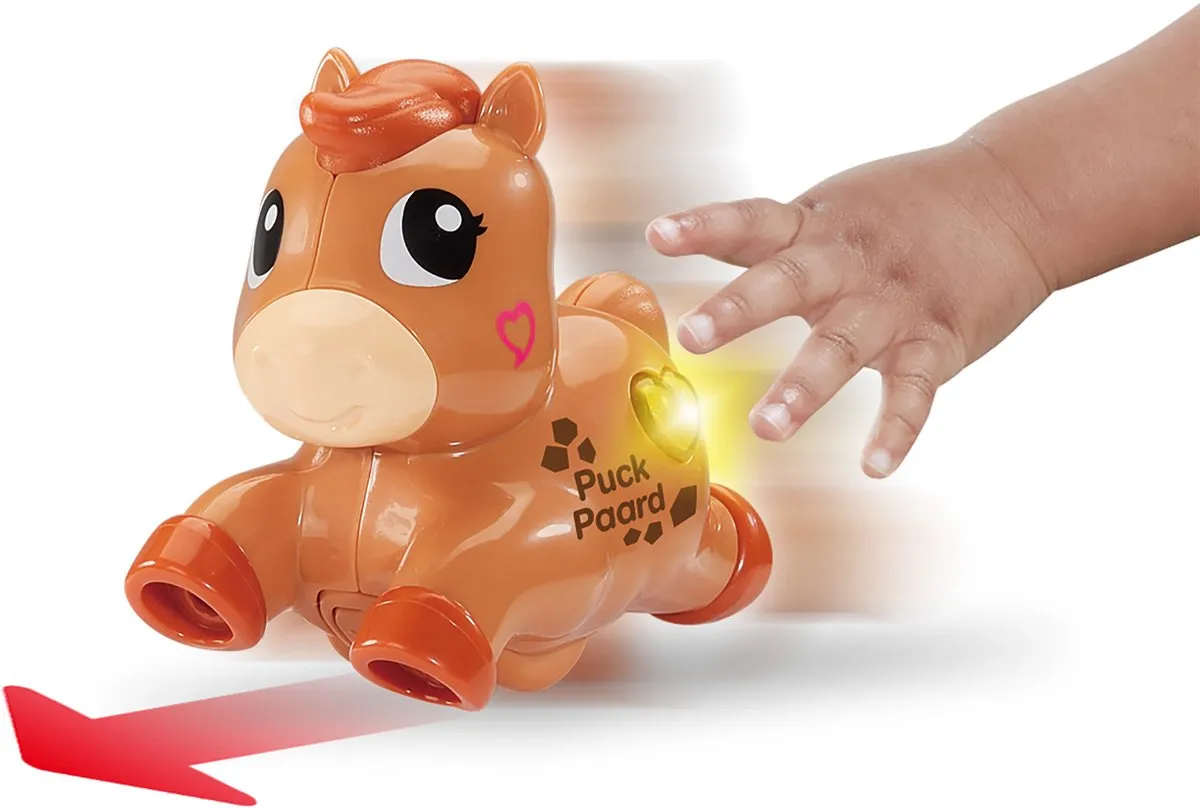 VTech Rol & Dol Dieren Puck Paard - Multicolor