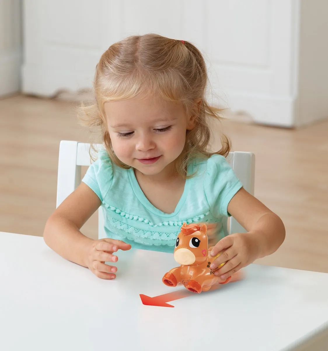 VTech Rol & Dol Dieren Puck Paard - Multicolor