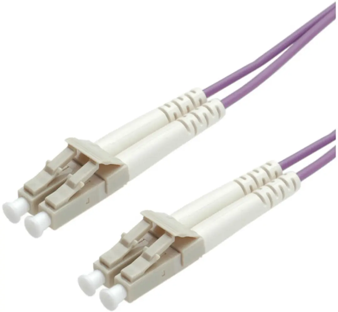 Roline Glasvezelkabel OM4 50/125µm LC/LC - 10m Violet