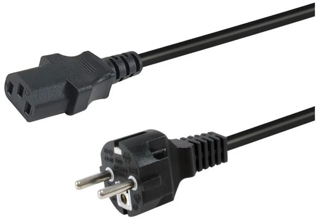 Equip 112111 Elektriciteitssnoer - Zwart - 3m