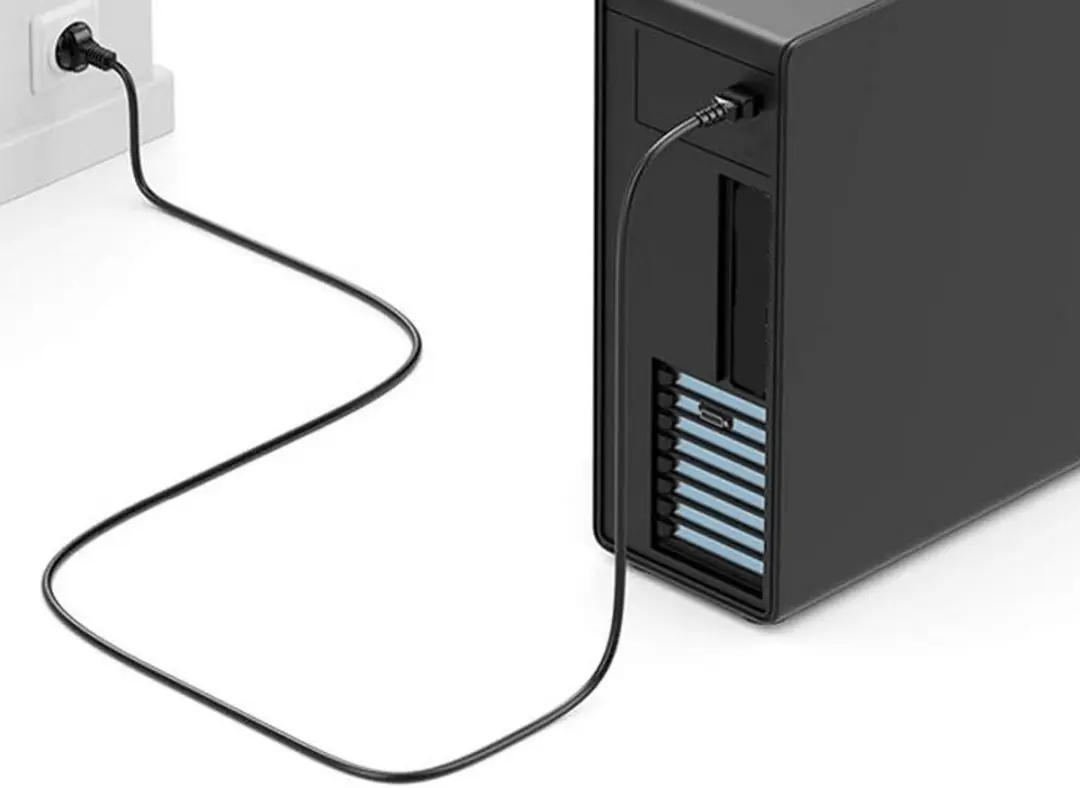 Equip 112111 Elektriciteitssnoer - Zwart - 3m