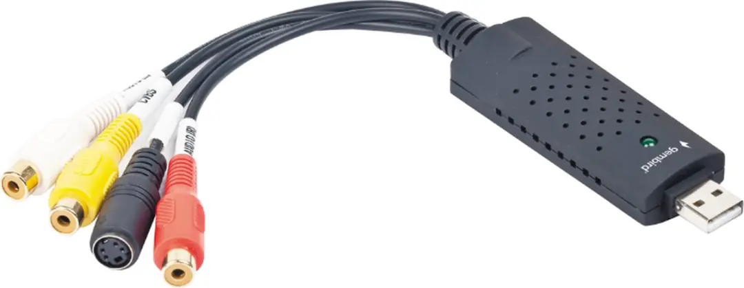 Gembird UVG-002 Video Grabber USB - VHS Digitaliseren - Zwart