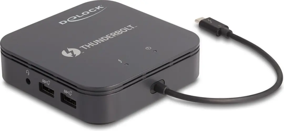 Delock Thunderbolt 3 Mini Docking Station 87789 - Zwart