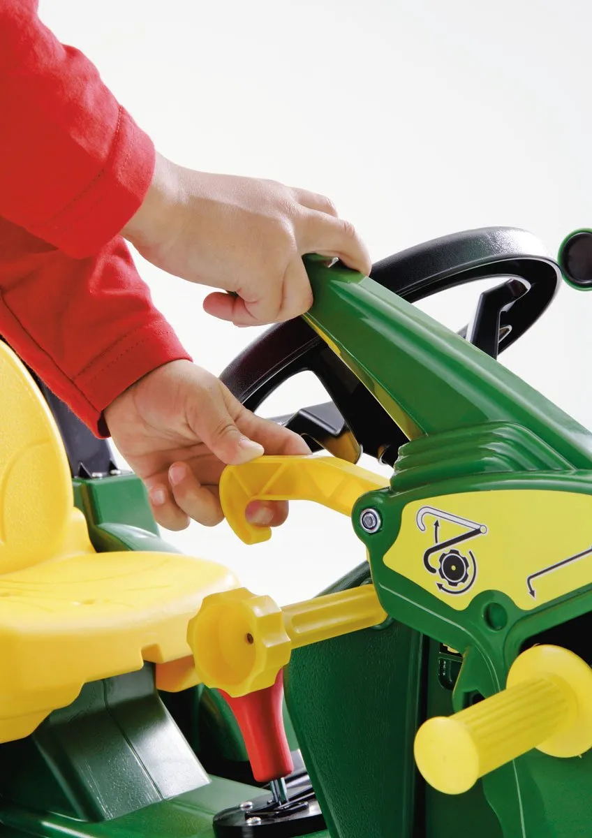 Rolly Toys John Deere Tractor Schakel - Groen/Geel