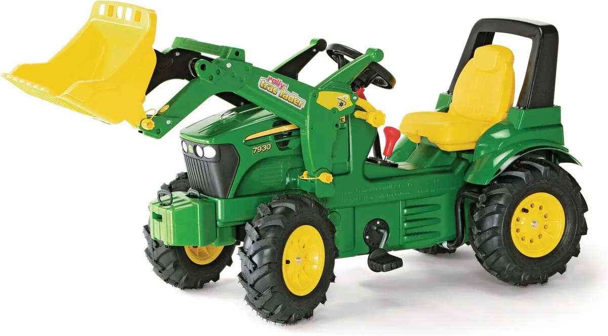 Rolly Toys John Deere Tractor Schakel - Groen/Geel